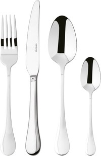 Set tacamuri Sambonet Bloom Solid Handle  24 piese  inox - 1
