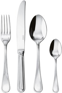 Set tacamuri Sambonet Contour Solid Handle  24 piese  inox - 1