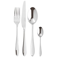 Set tacamuri Sambonet Velvet Solid Handle  24 piese  inox - 1