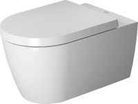 Set vas WC suspendat Duravit Me by Starck Rimless   capac cu inchidere lenta - 1