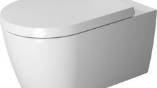 Set vas WC suspendat Duravit Me by Starck Rimless   capac cu inchidere lenta