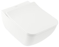 Set vas WC suspendat Villeroy & Boch Venticello DirectFlush cu capac slim inchidere lenta - 1