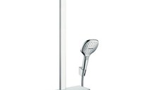 Showerpipe Hansgrohe Raindance Select E 360 crom 1 jet ST cu baterie dus termostatata