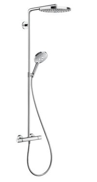 Showerpipe Hansgrohe Raindance Select S240 cu 2 tipuri de jet - 1