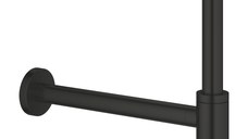 Sifon design Grohe pentru lavoar  negru mat