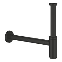 Sifon design Grohe pentru lavoar  negru mat - 1