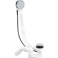 Sifon pentru cada cu preaplin Villeroy & Boch Oberon cu ornamente crom - 1