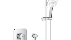 Sistem de dus incastrat Grohe Cubeo Tempesta 110 cu bara  necesita corp ingropat  crom
