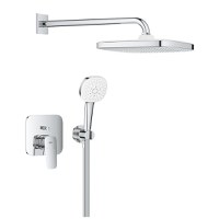 Sistem de dus incastrat Grohe Cubeo Tempesta 250 cu doi consumatori  crom - 1