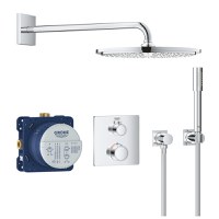 Sistem de dus incastrat Grohe Grohtherm Perfect Rainshower Cosmopolitan 310  crom - 1