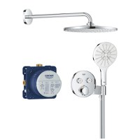 Sistem de dus incastrat Grohe Precision SmartControl Vitalio Rain Mono 310  crom - 1