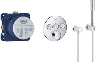 Sistem de dus incastrat Grohe SmartControl crom