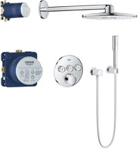 Sistem de dus incastrat Grohe SmartControl crom - 1