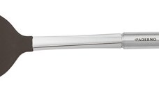 Spatula perforata Paderno seria 48278  33x8.5cm  inox-negru