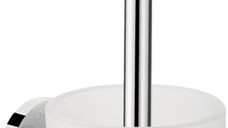 Suport cu perie wc Hansgrohe Logis Universal  crom