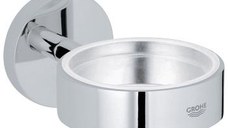 Suport de perete pentru pahar Grohe Essentials  crom