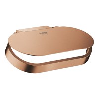 Suport hartie igienica cu aparatoare Grohe Selection  brushed warm sunset - 1