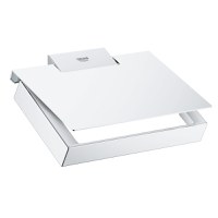 Suport hartie igienica Grohe Selection Cube cu aparatoare  crom - 1
