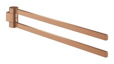 Suport prosop dublu Grohe Selection 40cm brushed warm sunset