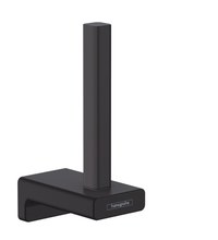 Suport rezerva hartie igienica Hansgrohe AddStoris  negru mat - 1