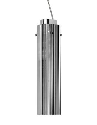 Suspensie Kartell by Laufen Rifly design Ludovica & Roberto Palomba  LED 10W  h30cm  crom metalizat - 1