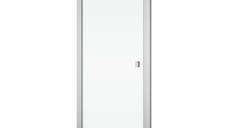 Usa de dus batanta tip pivot Ronal (SanSwiss) Arelia D20T1 90cm  sticla AquaPerle 5mm  profil argintiu