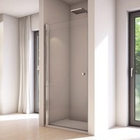 Usa de dus pivotanta SanSwiss Solino SOL1 90cm  sticla securizata 6mm - 1