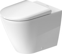 Vas wc Duravit D-Neo Rimless HygieneGlaze 37x58cm  back-to-wall  pentru rezervor ingropat - 1