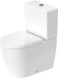 Vas WC Duravit Me By Starck back-to-wall  37x65cm  pentru rezervor asezat - 1