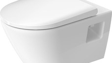 Vas wc suspendat Duravit D-Neo Rimless 37x54cm  alb