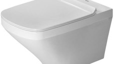 Vas WC suspendat Duravit DuraStyle Rimless cu finisaj WonderGliss
