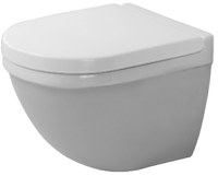 Vas WC suspendat Duravit Starck 3  48cm  finisaj WonderGliss - 1