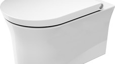 Vas wc suspendat Duravit White Tulip Rimless HygieneGlaze  37x54cm  alb