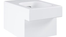 Vas wc suspendat Grohe Cube Ceramic Rimless  PureGuard  alb