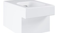 Vas wc suspendat Grohe Cube Ceramic Rimless PureGuard alb