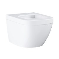 Vas wc suspendat Grohe Euro Ceramic Rimless Compact 37.4x49cm  fixare ascunsa  alb - 1