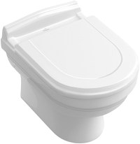 Vas WC suspendat Villeroy & Boch Hommage 60x37cm CeramicPlus Alb Alpin - 1