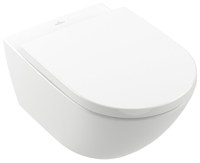 Vas WC suspendat Villeroy & Boch Subway 3.0 CeramicPlus 56x37cm  TwistFlush  alb Alpin - 1