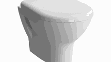 Vas WC suspendat Vitra Zentrum 50cm