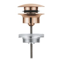 Ventil click-clack Grohe 65807 pentru lavoare cu preaplin  brushed warm sunset - 1
