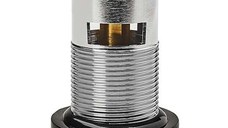 Ventil Wirquin Pro Black Touch push-open pentru lavoare cu prea-plin 100mm