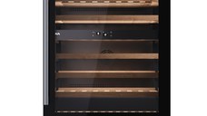 Vitrina de vinuri Teka RVU 20046  134 litri net  46 sticle  negru
