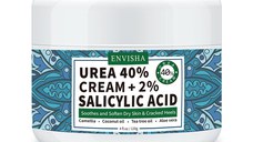 Crema pentru picioare cu 40% uree si 2% acid salicilic, Envisha by Verilaria, 120g