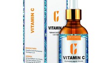 Ser facial cu Acid Hialuronic, Vitamina C, Vitamina E, Envisha Sevich, 30ml