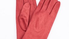 Manusi dama caramizii din material textil moale