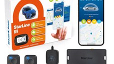 Alarmă auto Smart StarLine B9 PRO V2, 1 pager, 2 telecomenzi, Integrare CAN-OEM, GSM+GPRS, modul pornire motor remote, Bluetooth 5.0