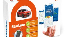 Alarmă auto Smart StarLine S9 v2 Lite, 2 telecomenzi, Integrare CAN-OEM, GSM+GPRS, pornire motor remote, Bluetooth 5.0