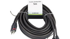 Cablu RCA Four Connect, 4-800160, Basic, 5.0 METRI, 2 canale