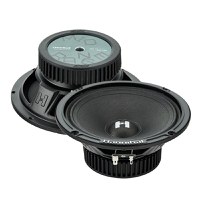 Difuzoare auto Deaf Bonce Hannibal HM-6E PRO set componente, 165mm, 80W RMS, 4Ω, set 2 difuzoare - 1
