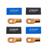 Inel terminal Four Connect, 4-690383, Stage 3, 35mm2 (2AWG), Set 4 Buc , OFC - 1